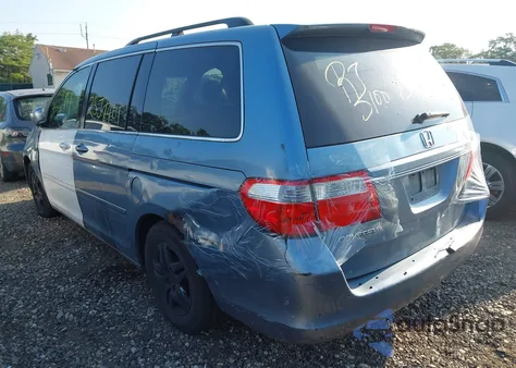2006 Honda Odyssey Ex-L из США, поврежденный, VIN 5FNRL38626B004151